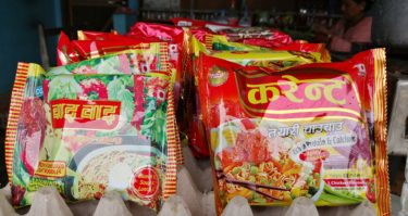 instant noodle in nepal